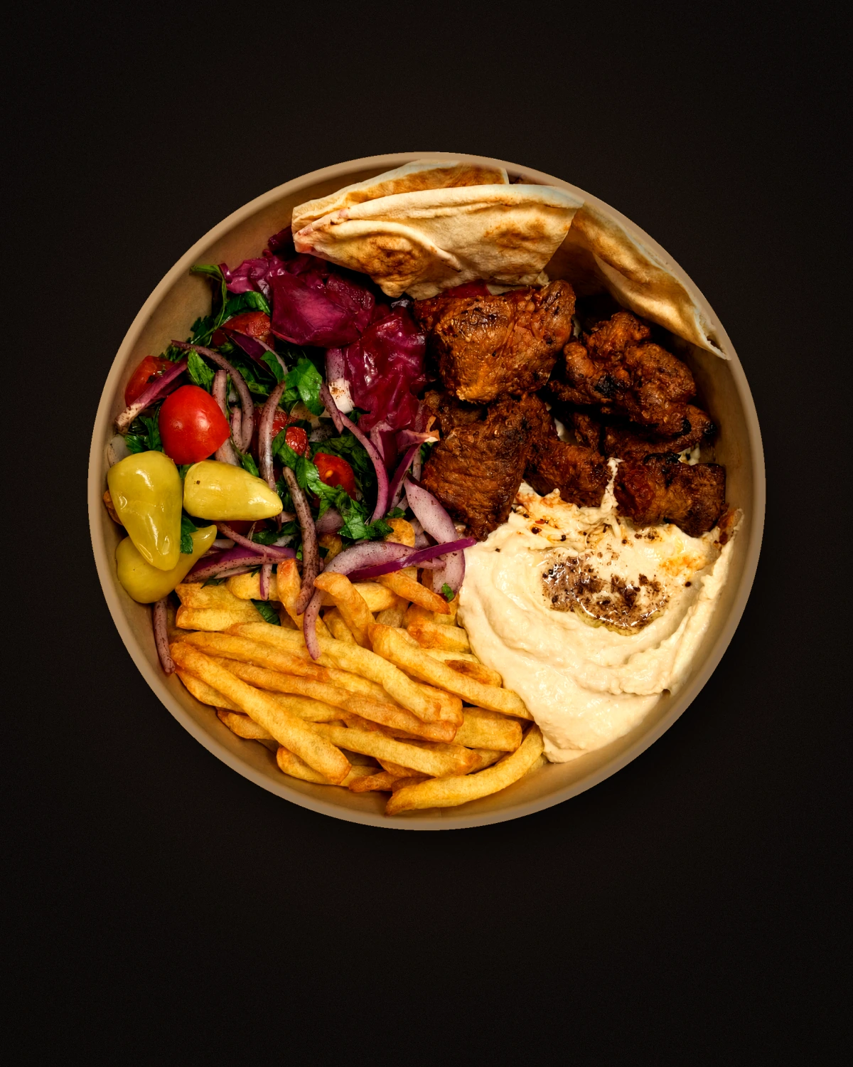 Bowl frites Chenjeh