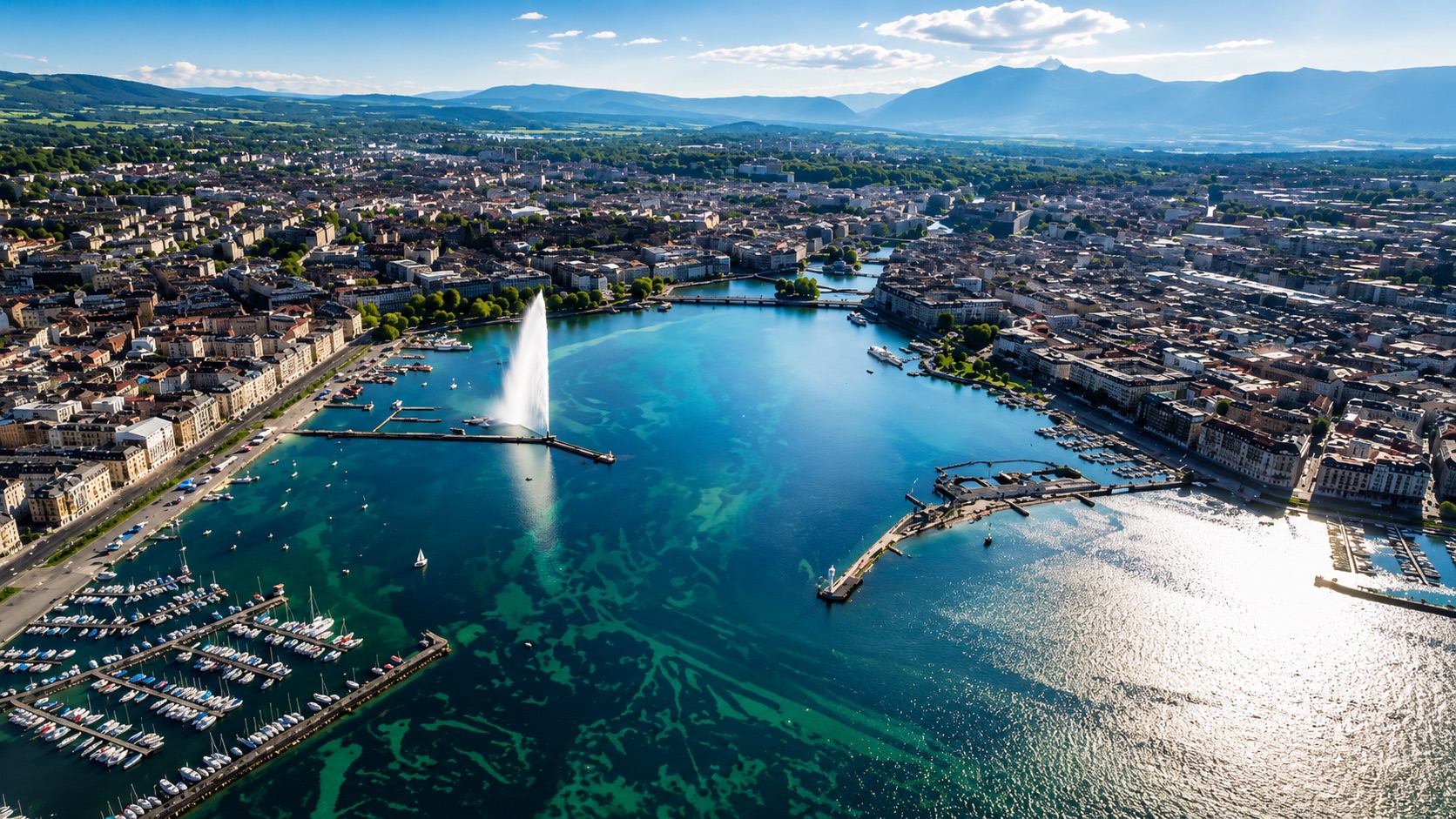 ARRIVÉE À GENÈVE